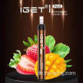 Iget plus Vape 1200 Puffs 6% NIC -Einwegabstand